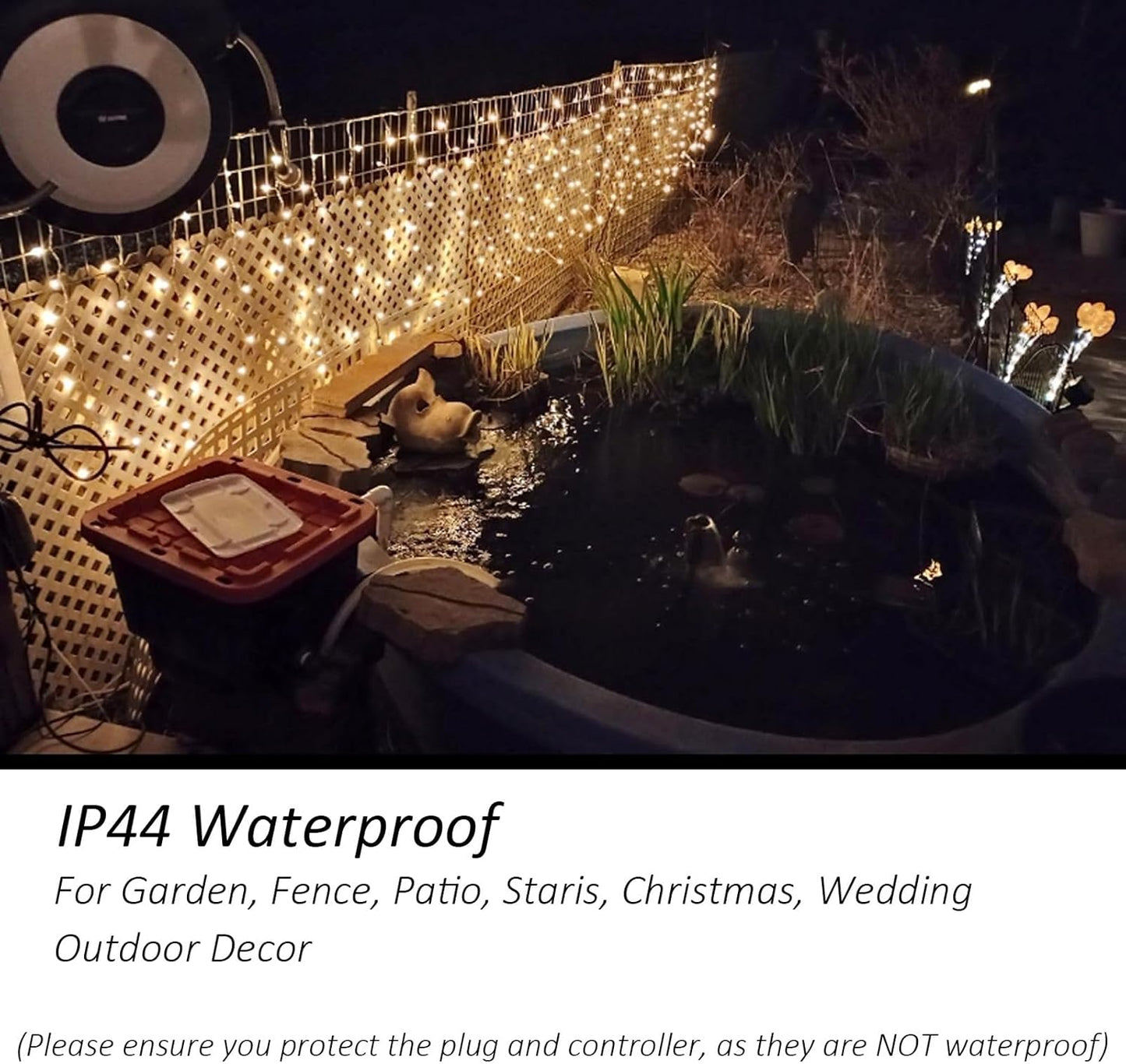 Twinkle LED Curtain Lights