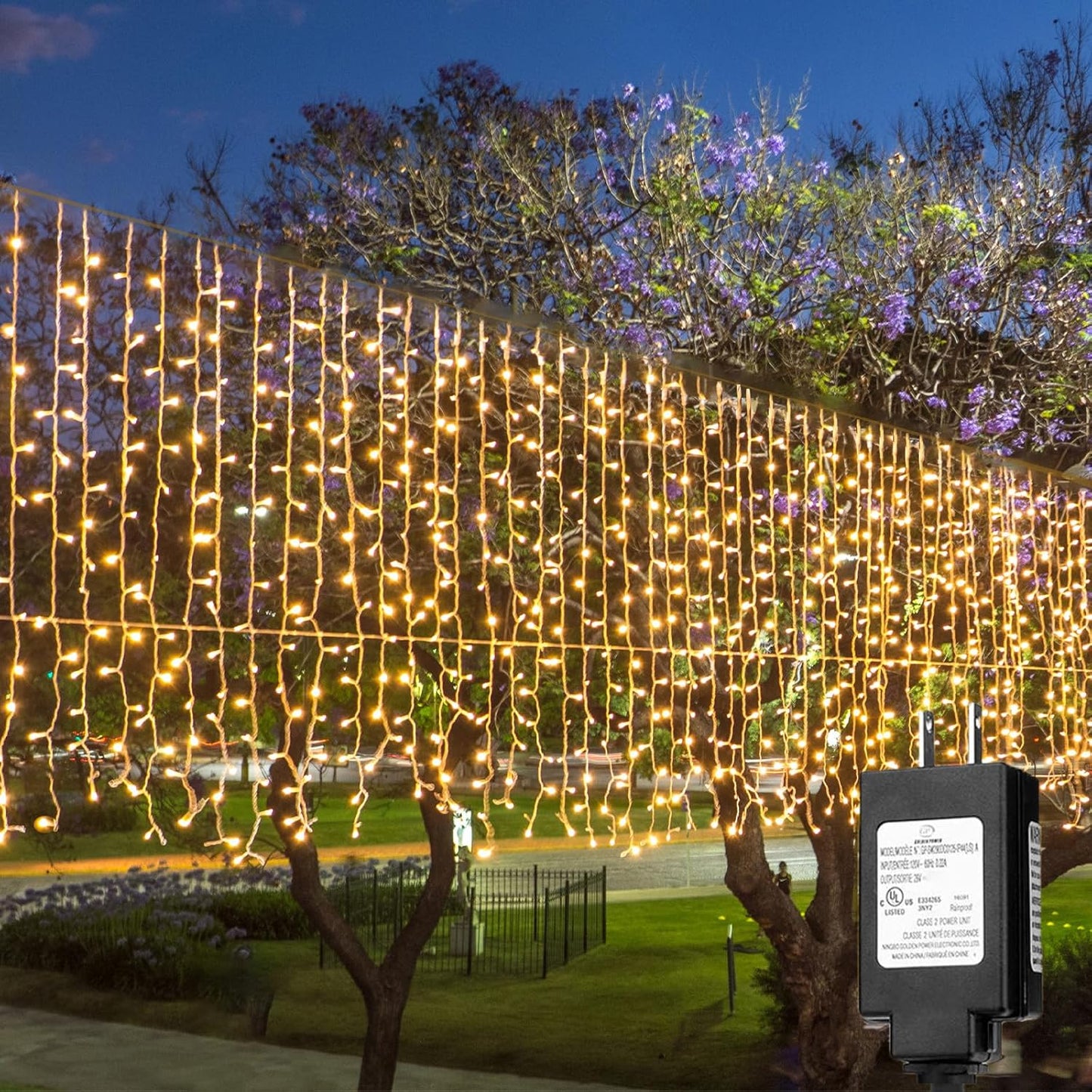 Twinkle LED Curtain Lights