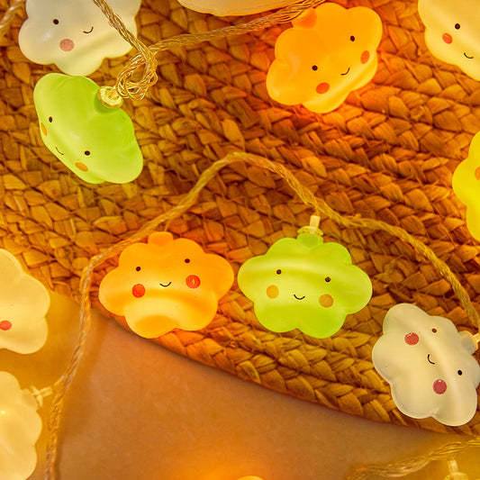 Colorful Clouds String Lights