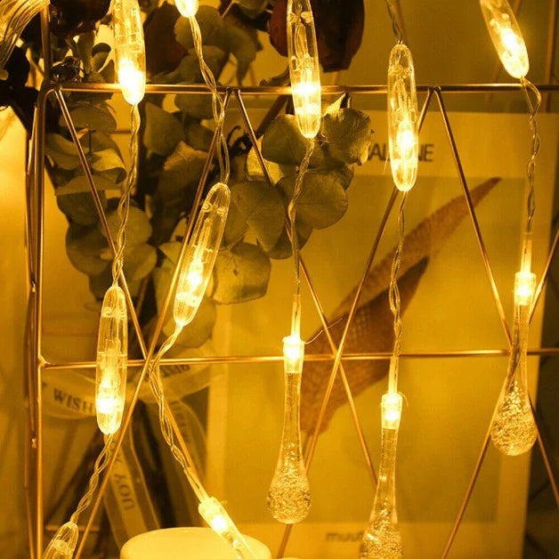 Water Drop Curtain Lights