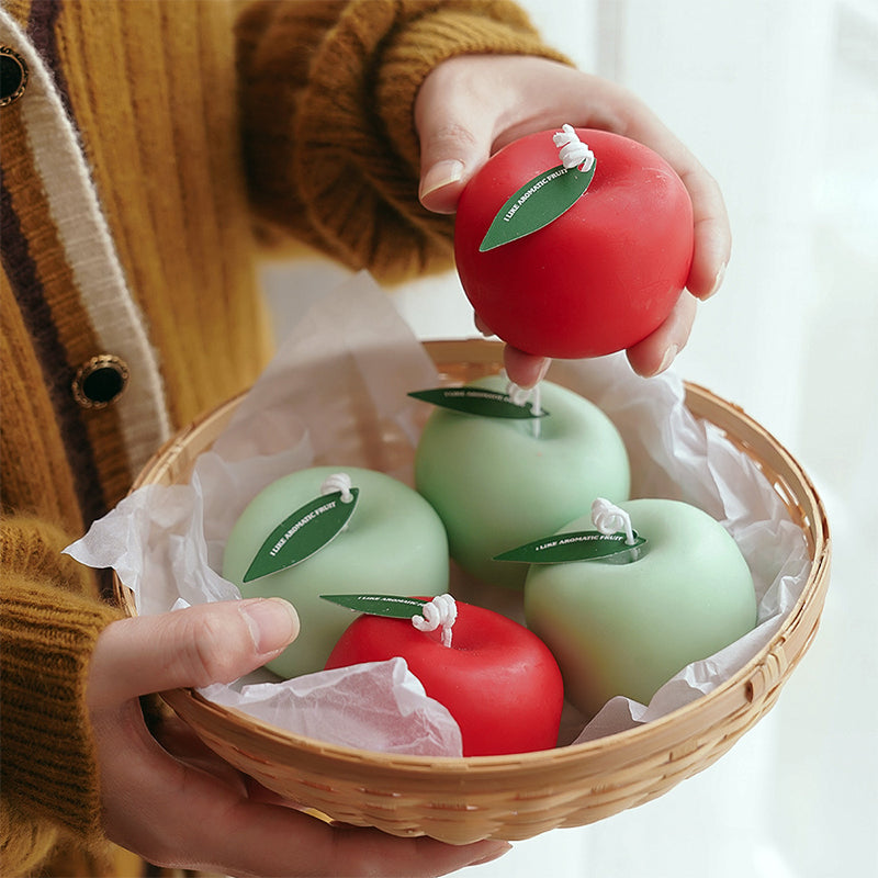 apple scented candles