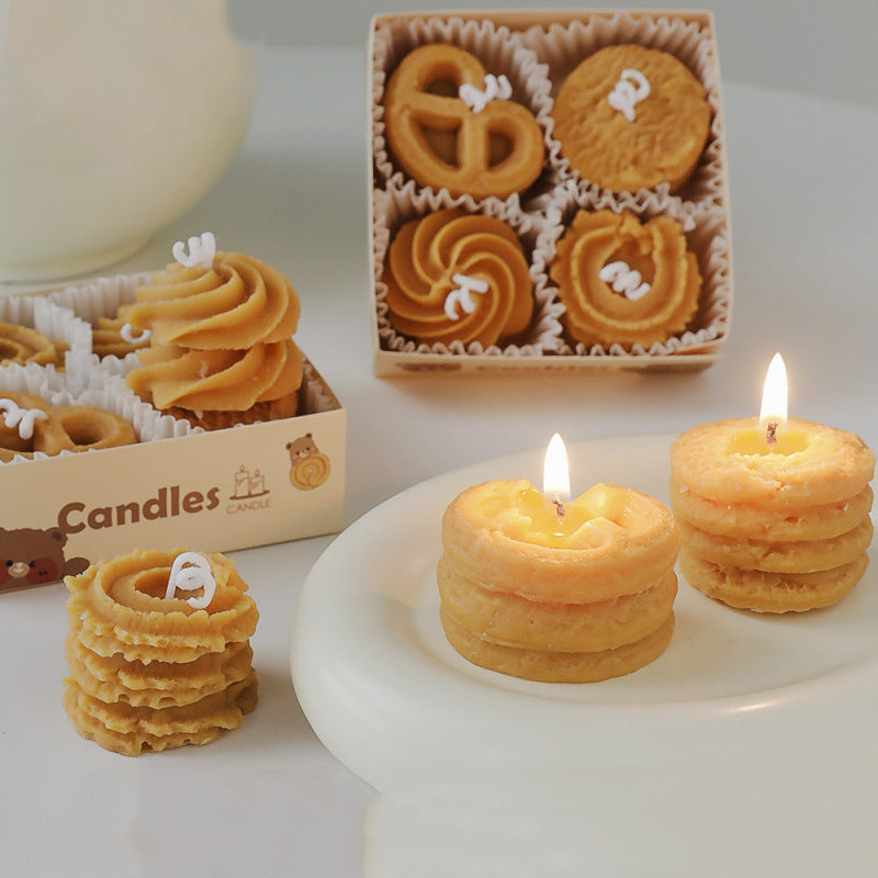 aromatherapy cookies candles box