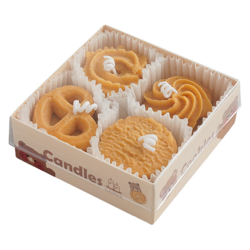 aromatherapy cookies candles box