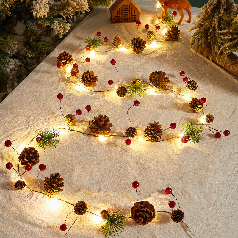 Pine Cone String Lights