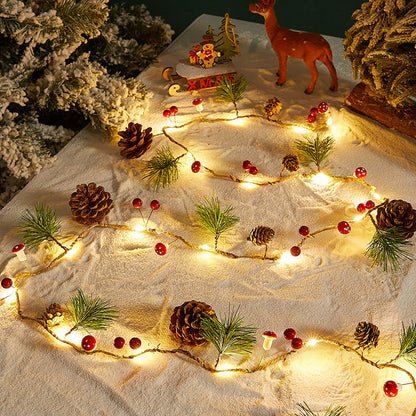 Pine Cone String Lights