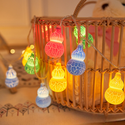 Cracked Calabash Doll String Lights