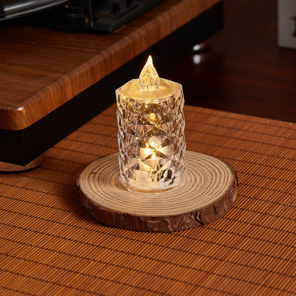 Crystal Diamond Candle