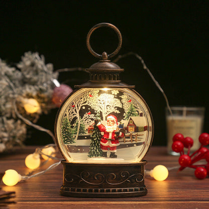 Small Round Christmas Lanterns