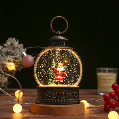 Small Round Christmas Lanterns