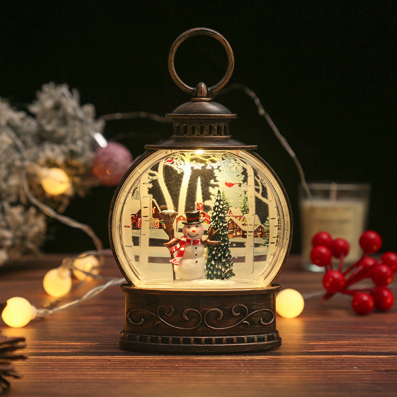 Small Round Christmas Lanterns