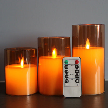 led electronic candle set