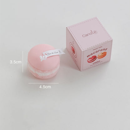 macaron scented candles