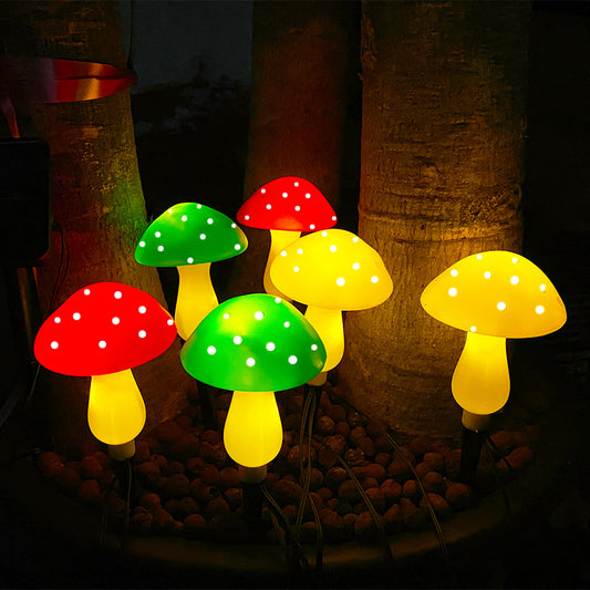 Solar Mushroom Lights